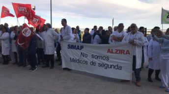 Hospital de la Ribera manifestacio