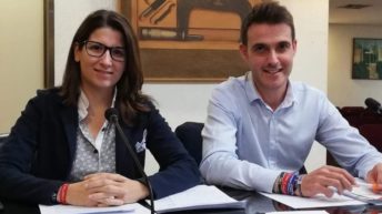 C. Aledón i M. Vidal de Ciudadanos Alzira