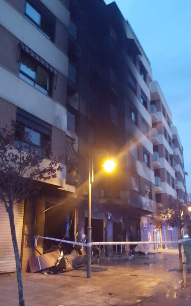 incendi tienda motos alzira 