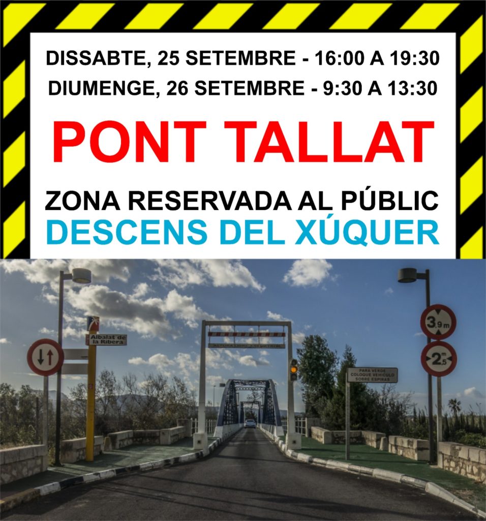 PONT TALLAT A ALBALAT