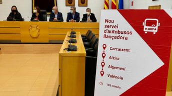 Presentació ampliació línia bus Ribera -València