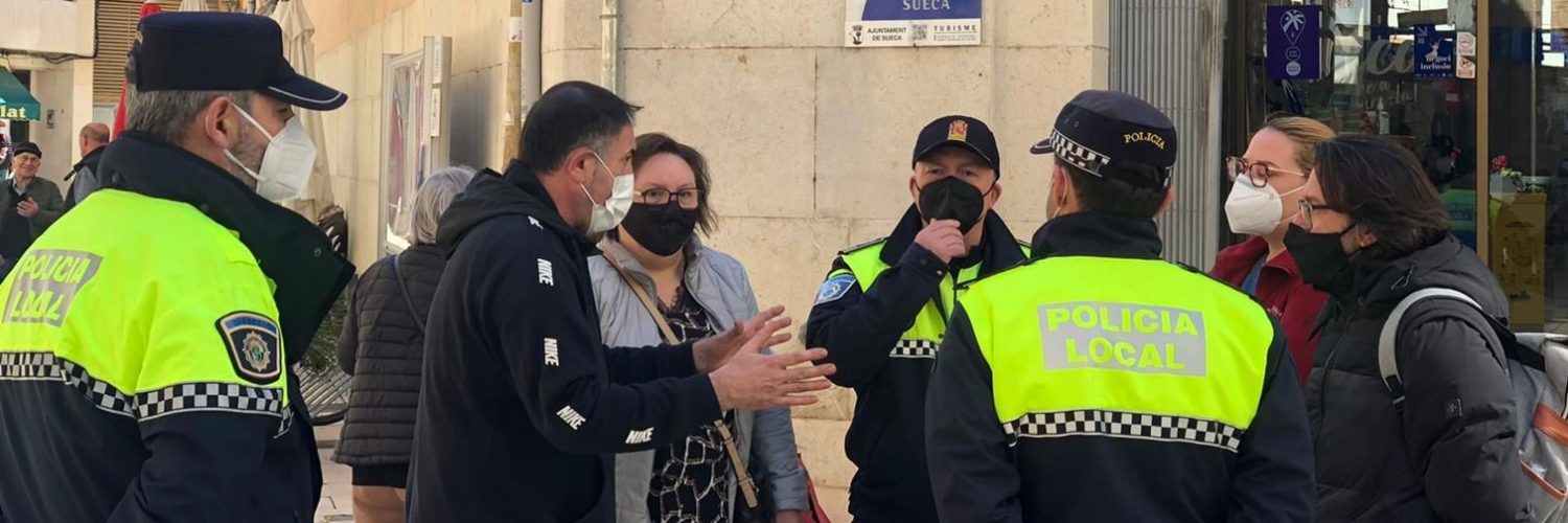 més vigilància policial a la zona comercial