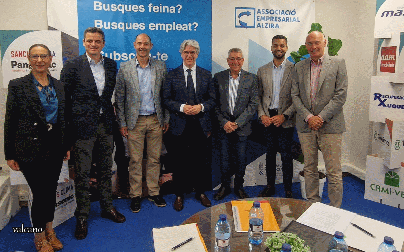 VISITA El secretari autonòmic d’Indústria