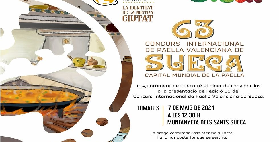 concurs de paella, invitacio